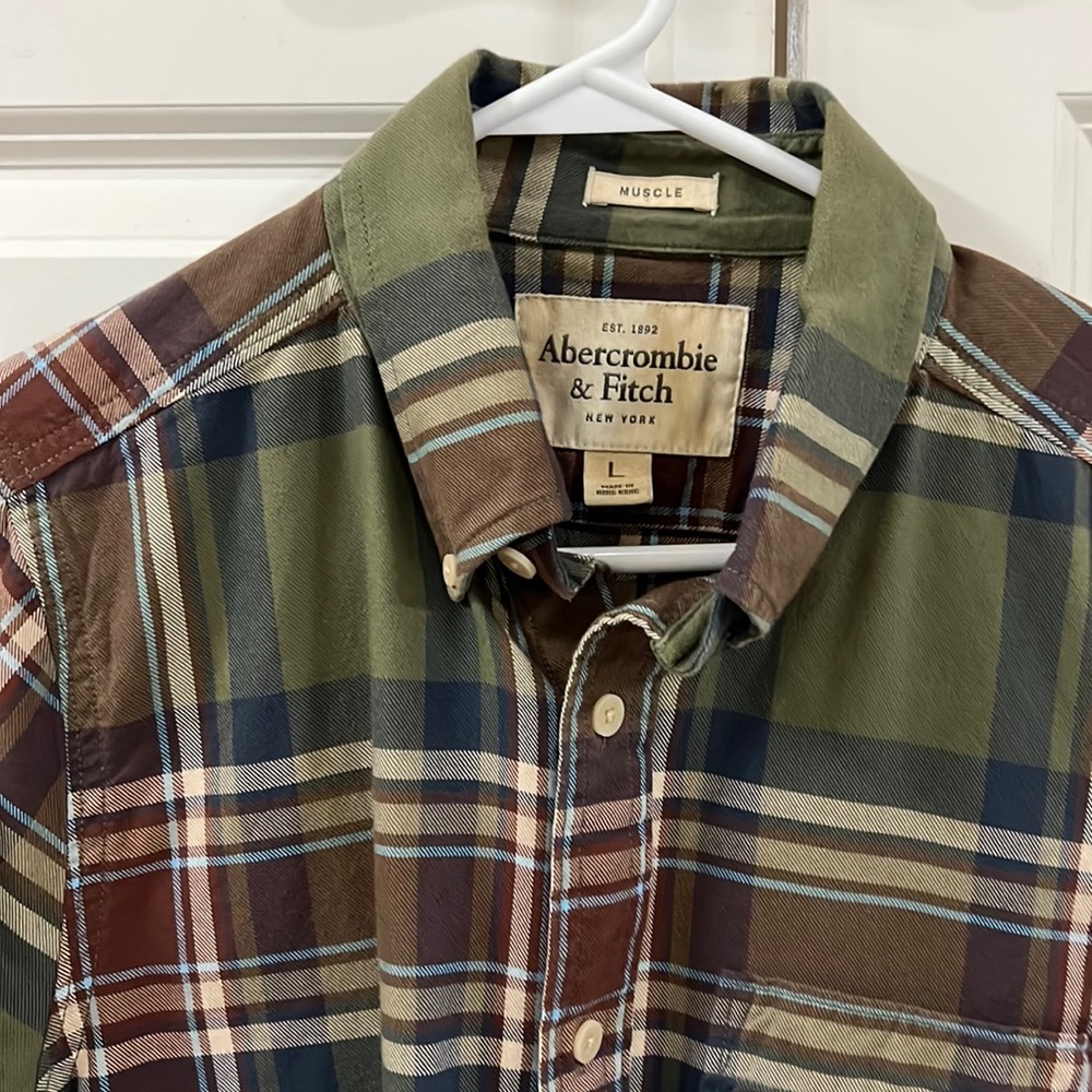 Abercrombie & Fitch shirt green L